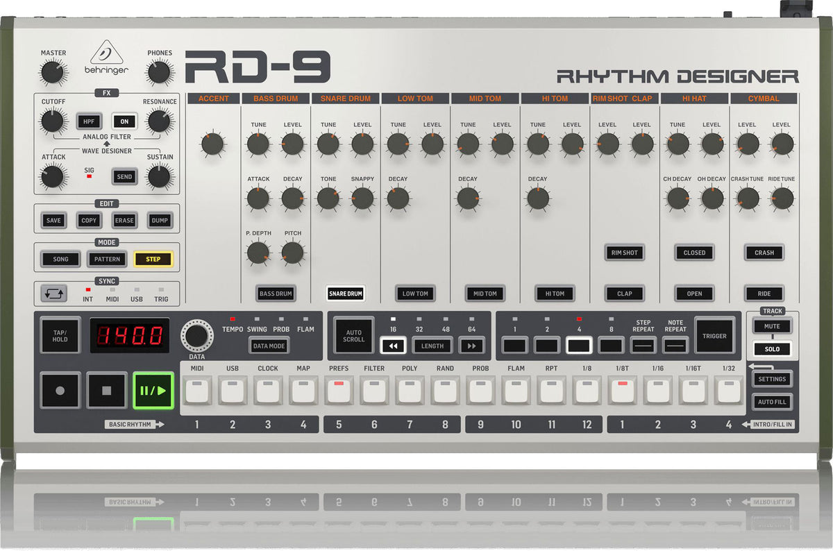 Caixas de ritmo e grooveboxes Behringer