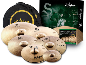SZEXP1 - Pack S-Family Series 10"-14"-16"-16"-18"-20" + cymbals bag