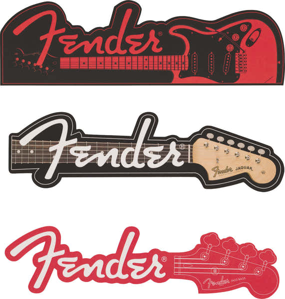 Fender Conjunto de 3 marcadores de livros