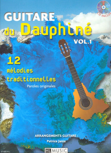 Jania Patrice - Guitare Du Dauphiné Vol.1 + CD