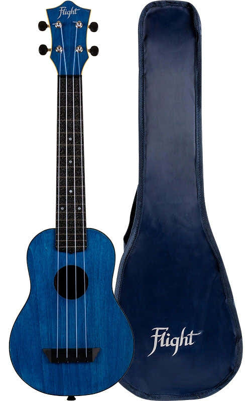 TUSL35 Soprano de concerto com escala de viagem azul escuro