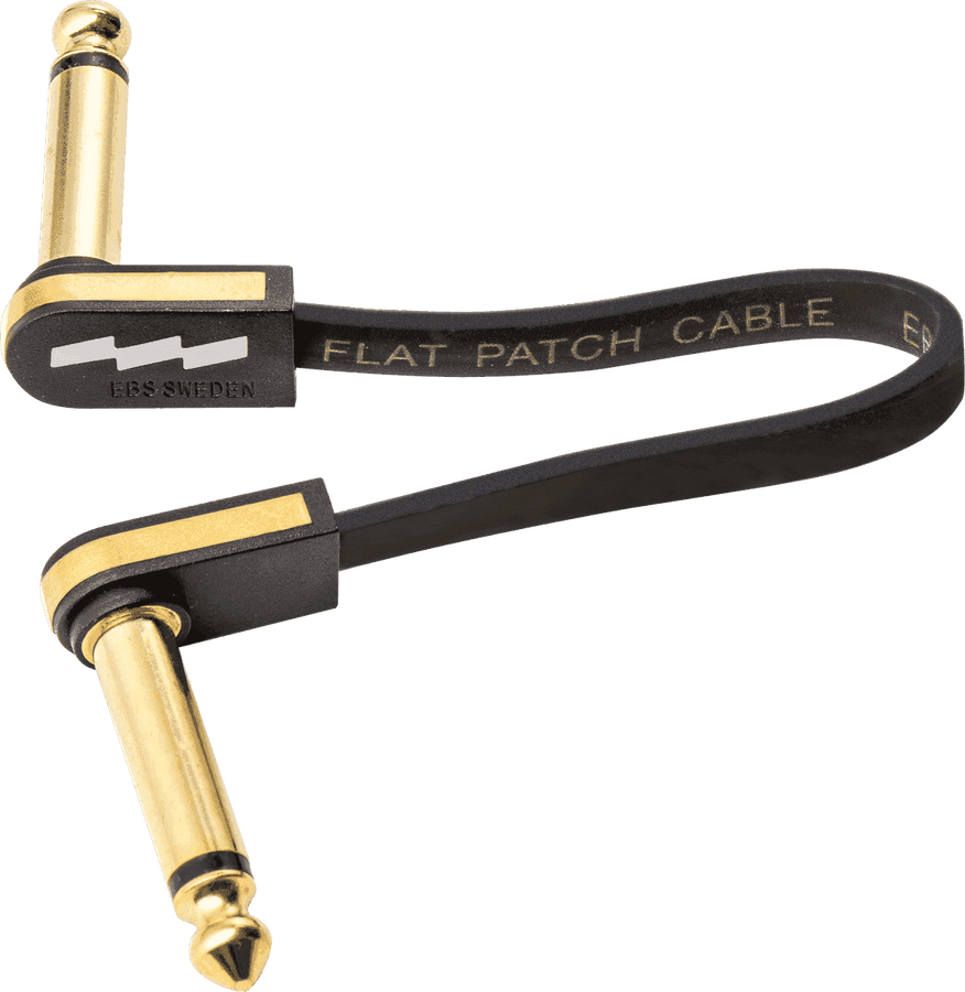 Cabo de Patch para Guitarra Compacto Dourado 10 CM