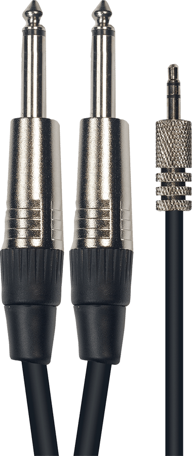 Cabo 1 Jack Estéreo 3.5 mm 2 Jack 3 m