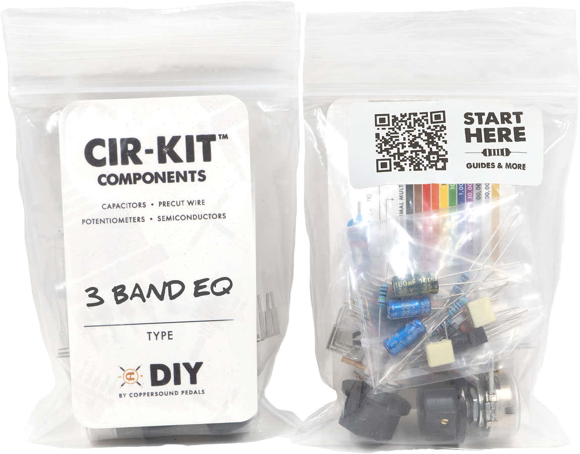 Cir-Kit saco de componentes EQ de 3 bandas