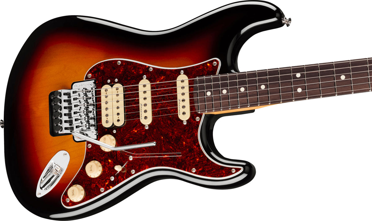 Stratocaster Player II Modified HSS Floyd Rose RW 3 Tone Sunburst