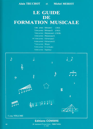 Truchot/meriot - Guia de formação musical Vol.5
