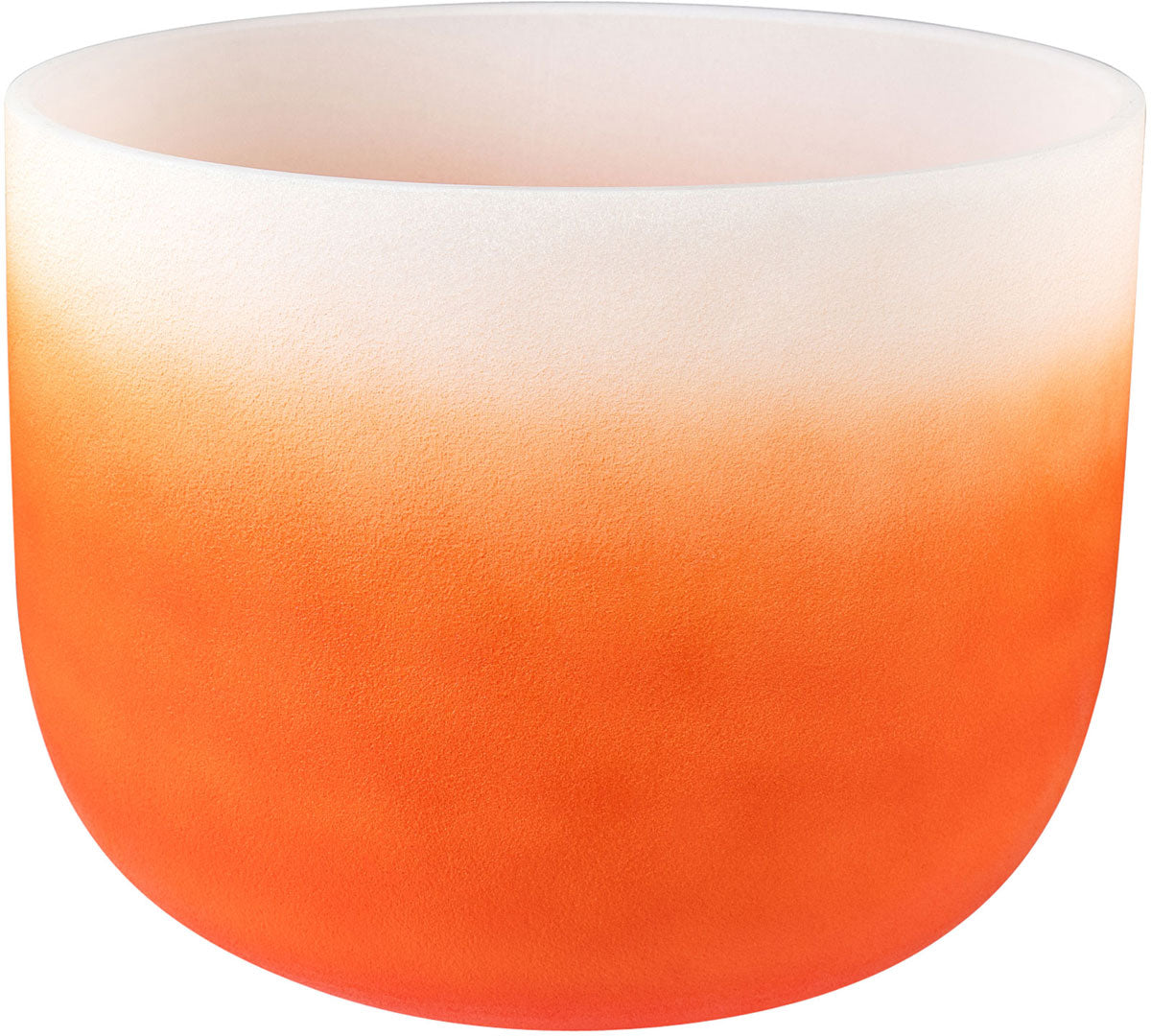Crystal Singing Bowl Chakra 13" - Orange Sacral D (432 Hz)