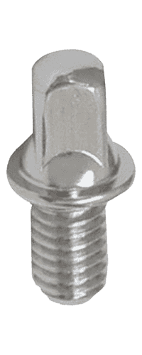 KB610-6 - 6 parafusos de cabeça quadrada M6 X 10 MM