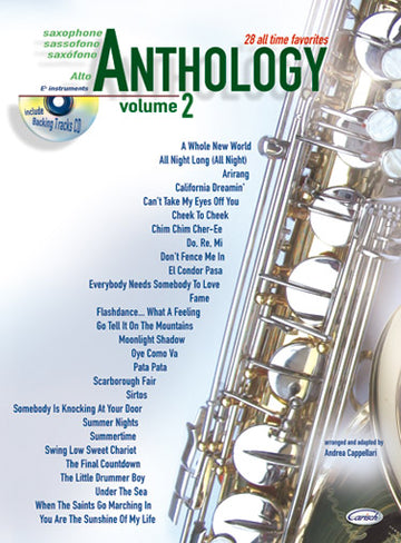 Cappellari A. - Anthology Vol.2 + CD - Saxofone alto