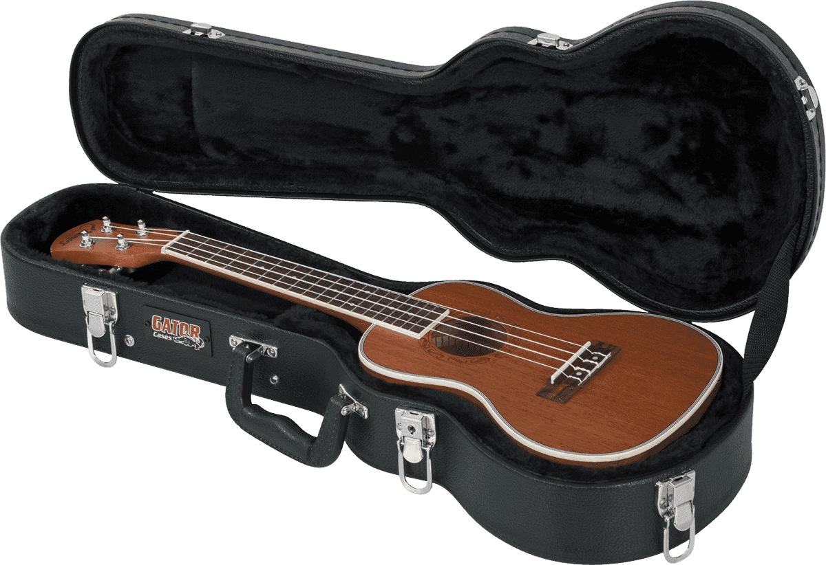 Estojo De Madeira Para Ukulele Concert - GWE