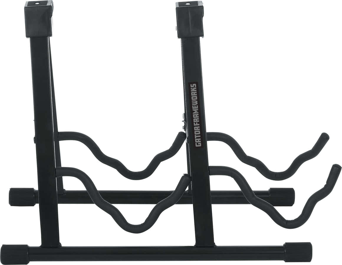 Suporte Duplo Em A Para Guitarra Acústica E Elétrica