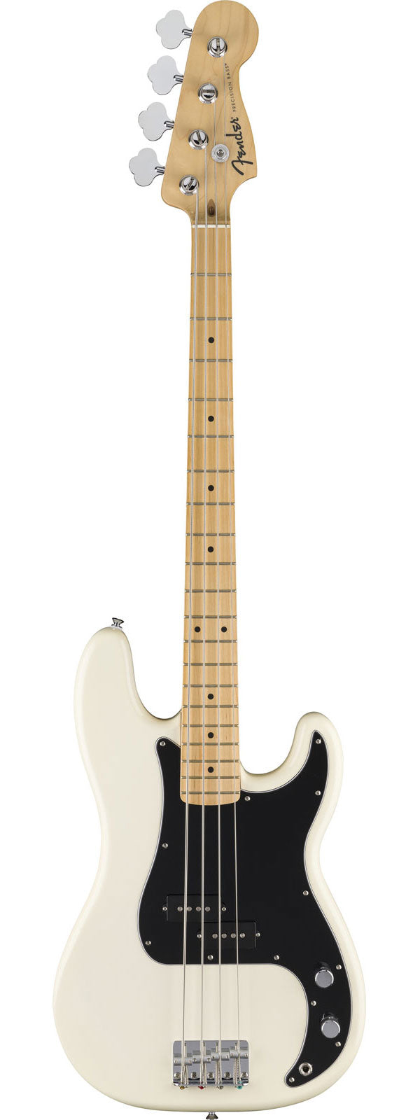 Standard Precision Bass MN escudo preto Olympic White