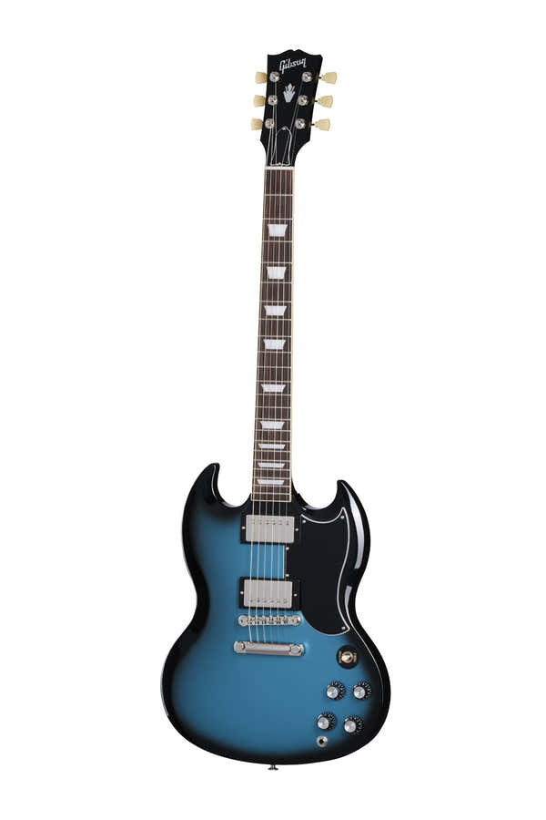 SG Standard '61 Stop Bar Pelham Blue Burst Original