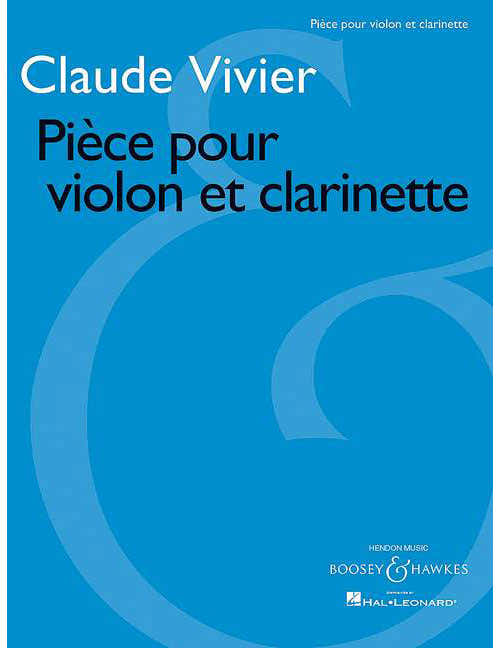 Vivier - Pièce Pour Violon et Clarinettete - Violon et Clarinette