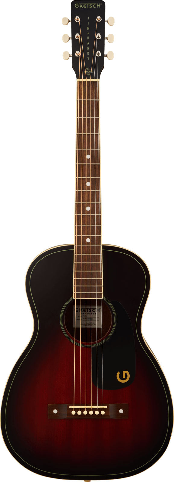 Jim Dandy Parlor WN BPG Deep Cherry Burst