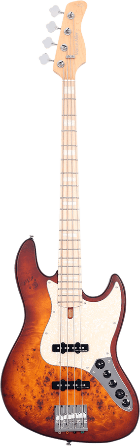Er V7 Swamp Ash Reissue-4 Ts.S Sunburst tabaco