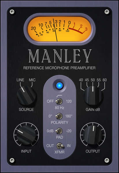 UAD Manley Pré-amplificador valvulado