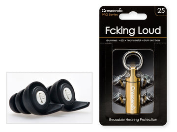 PRO FCKING LOUD 25 - FLAT DAMPING FILTERS SNR 20DB