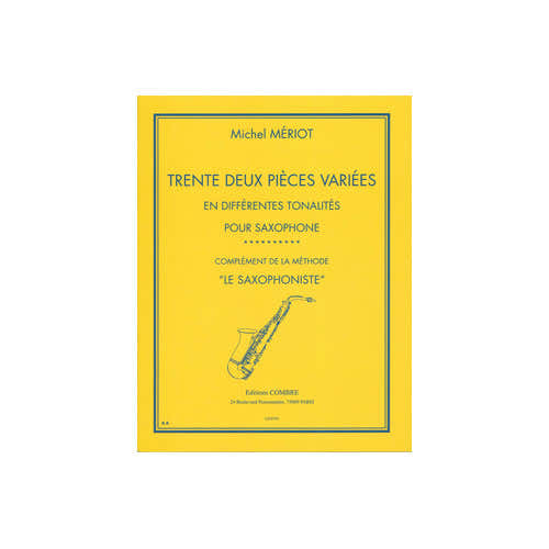 Peças Variadas (32) Em Diferentes Tonalidades Saxofone - Meriot