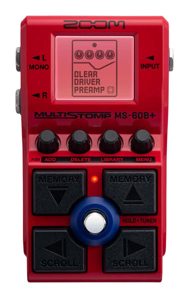 Zoom MS-60B+ MULTI-EFFECTS BASS