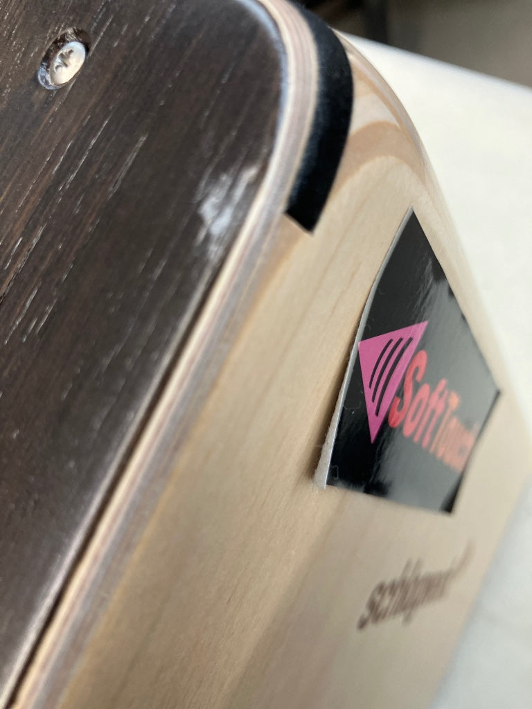 S-CP408ST - 2 IN ONE SNARE CAJON DARK OAK SOFT TOUCH - B Stock