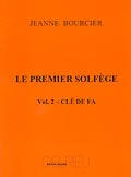 Bourcier Jeanne - Primeiro solfejo Vol.2 - Clave de fá