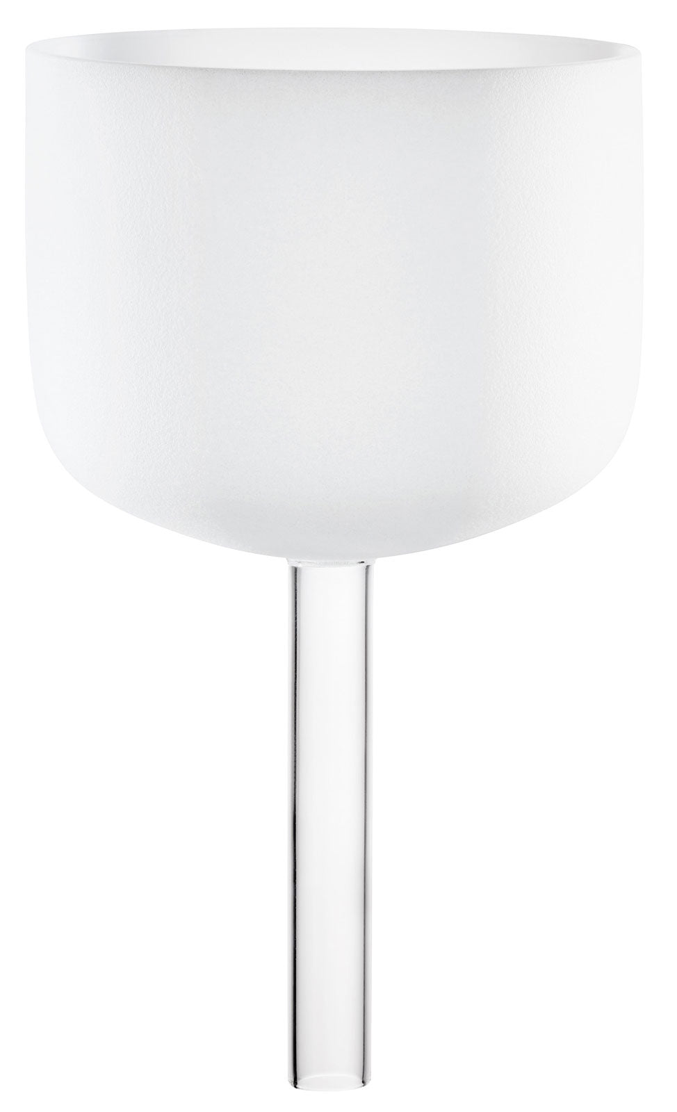 MEINL SONIC ENERGY CRYSTAL SINGING BOWL 8" WITH HANDLE CROWN CHAKRA