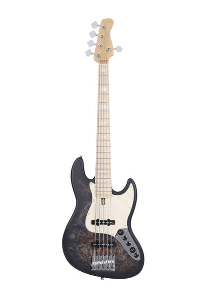 Er V7 Swamp Ash Reissue-5 Tbk.S Preto transparente