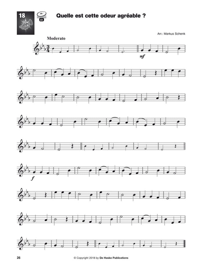 Ouvir, ler e tocar - Canções de Natal - Fliscorne Trompete Barítono Eufónio Saxhorn Sib