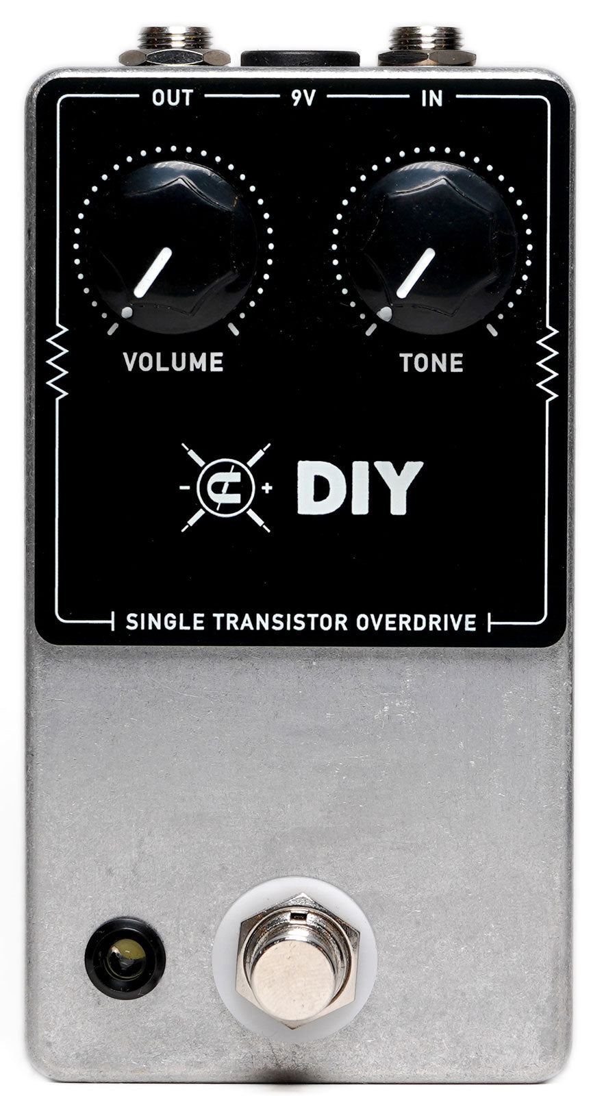 Conjunto de pedais Cir-Kit Overdrive de um só transistor