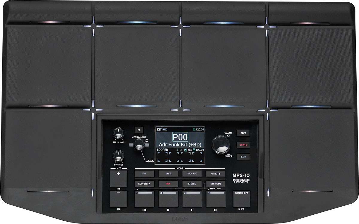 MPS-10 - Pad de percussão múltipla