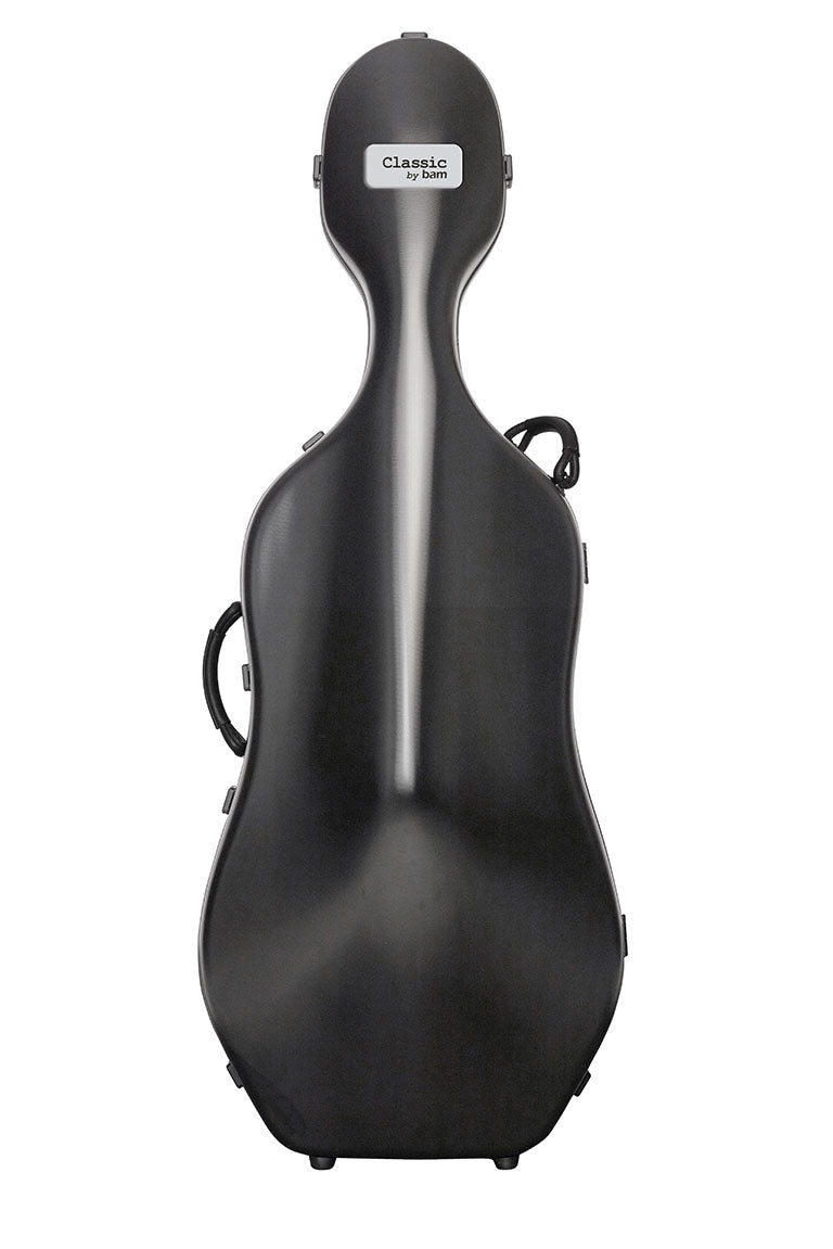 BAM Estojo Violoncelo 4/4 Classic + Rodas - Preto