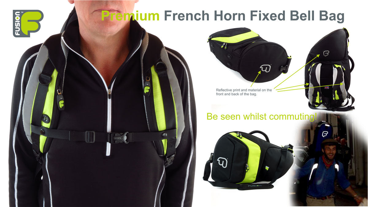 Premium Black Horn (Fixed Bell) Case
