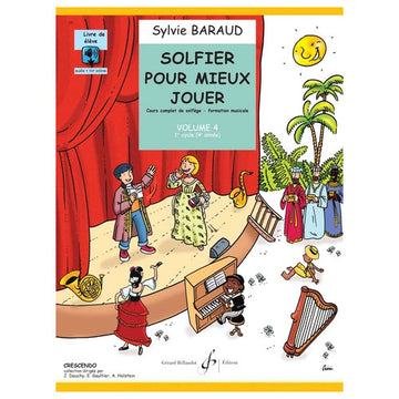 Solfier Pour Mieux Jouer Vol.4 (Aluno) - Baraud