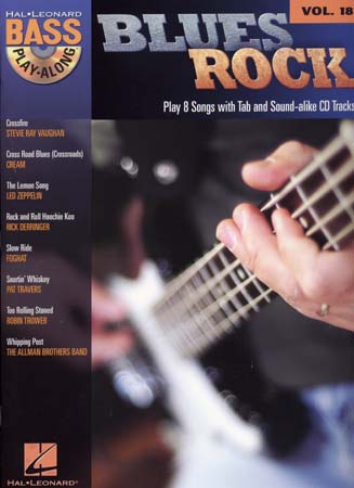 Bass Play Along Vol.18 - Blues Rock + CD - Bass Tab