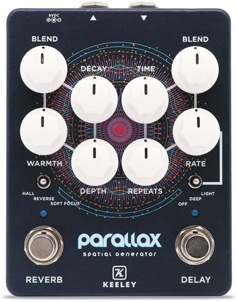 PEDAL KEELEY PARALLAX BLUE