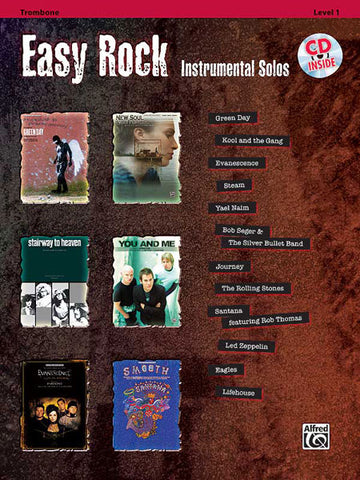 Easy Rock Instrumentals + CD - Trombone Solo