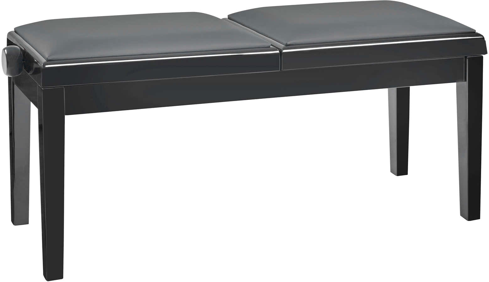 Banco duplo para teclado 13949 Preto