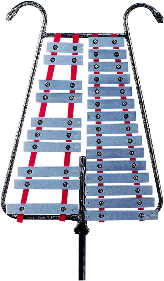 M2040 - Glockenspiel Lira de marcha 2 Oitavas (leve)