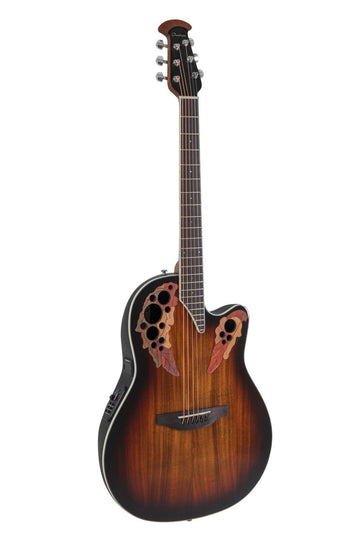 E-Acoustic Guitar Celebrity Elite Plus Super Shallow Koa Burst