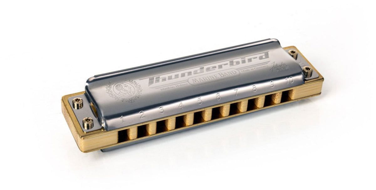 DIATONIC 2011/20 MARINE BAND THUNDERBIRD 10 HOLES LOW G SOL