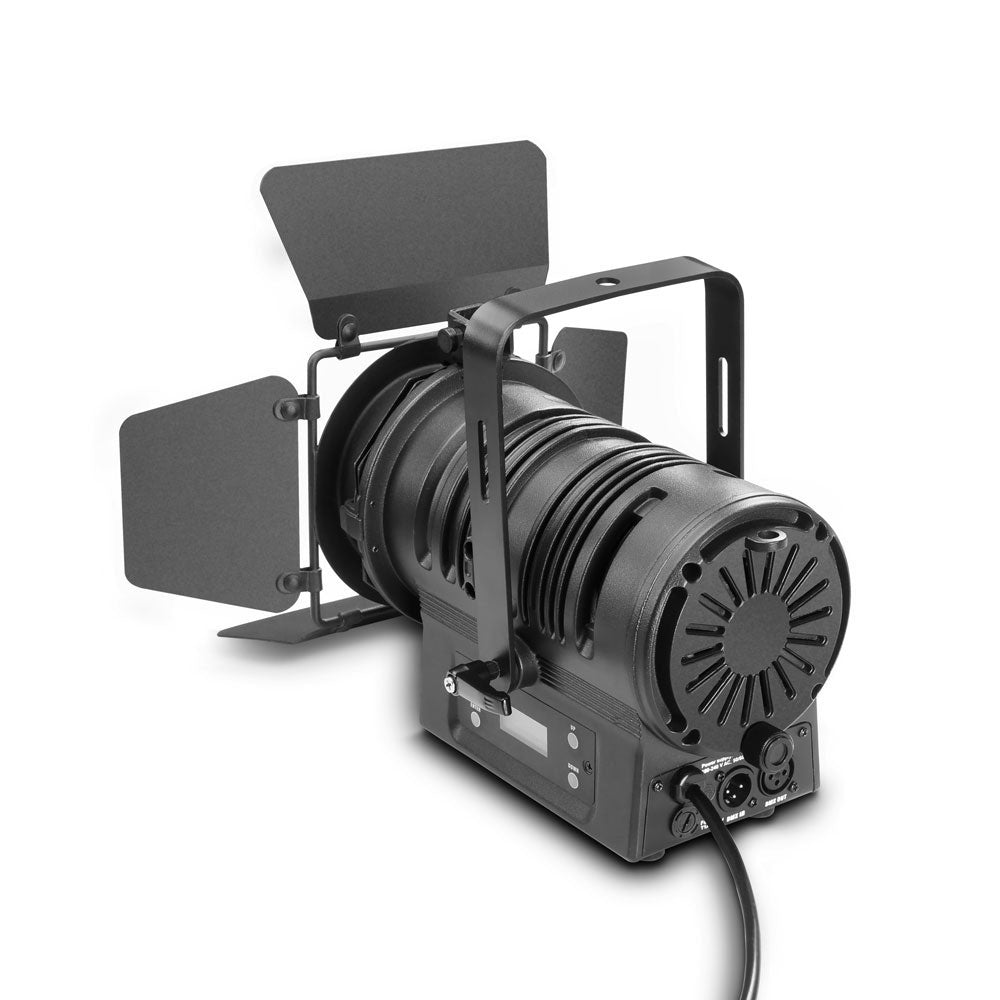 TS 60 W RGBW - PONTO PARA TEATRO COM LENTE DE PLANETA CONVEXO E LED 60 W RGBW CAIXA PRETA