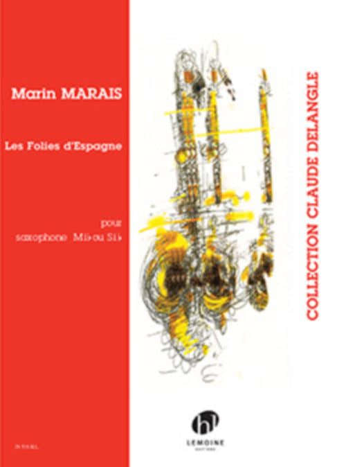 Marin Marais - Les Folies D'espagne - Saxophone Mib Ou Sib
