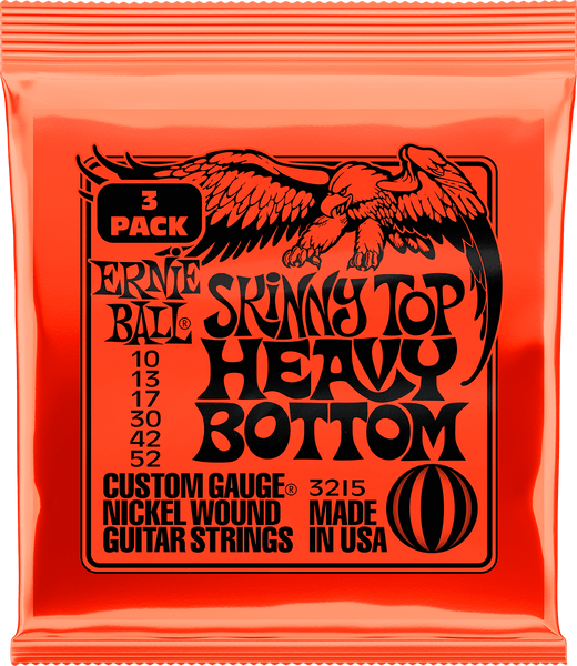 3215 Skinny Top Heavy Bottom 10-52 Embalagem de 3