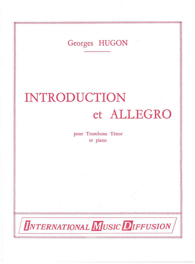 Hugon - Introduction et Allegro - Trombone & Piano