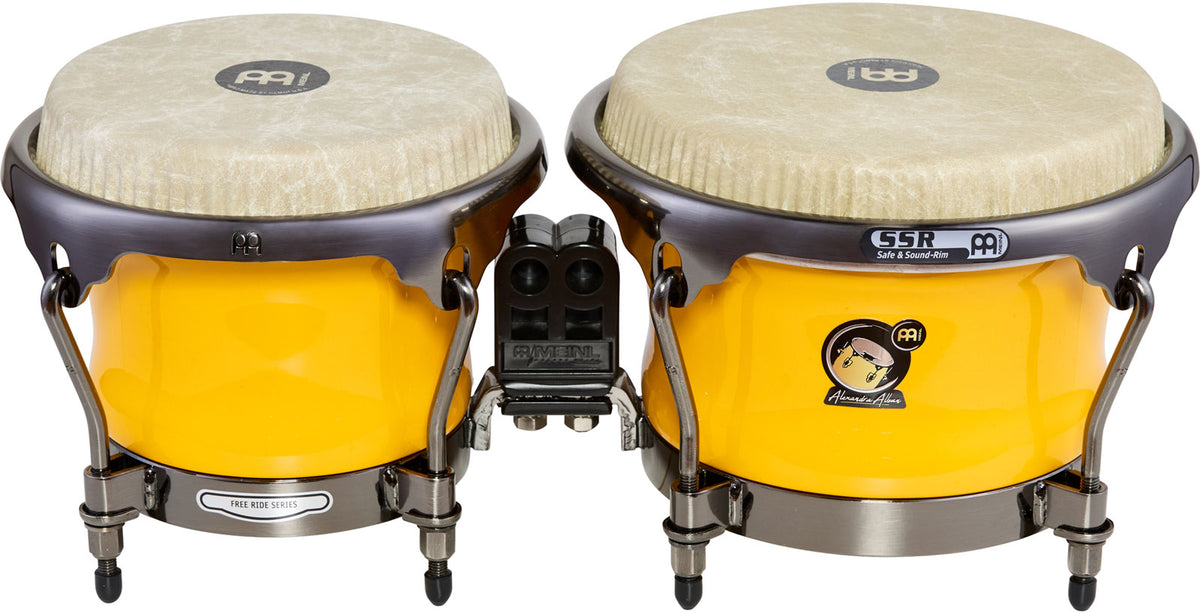 AA400SY - Alexandra Alban Signature 7" & 8 1/2" Bongo - Sunrise Yellow