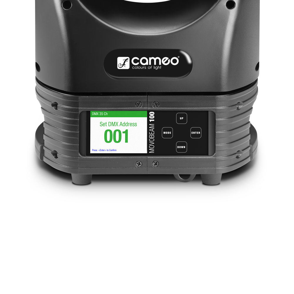 MOVO BEAM 100 - SLOTLIGHT ROTATIVO ILIMITADO COM COROA DE LED