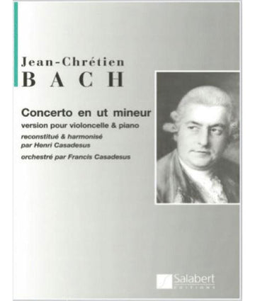 Bach J.C. - Concerto En Ut Mineur - Violoncelle et Piano