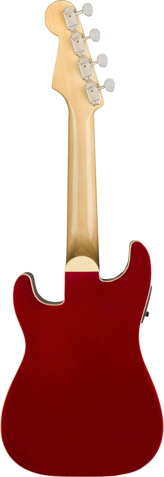 Stratocaster Fullerton Uke WN Vermelho maçã caramelizada