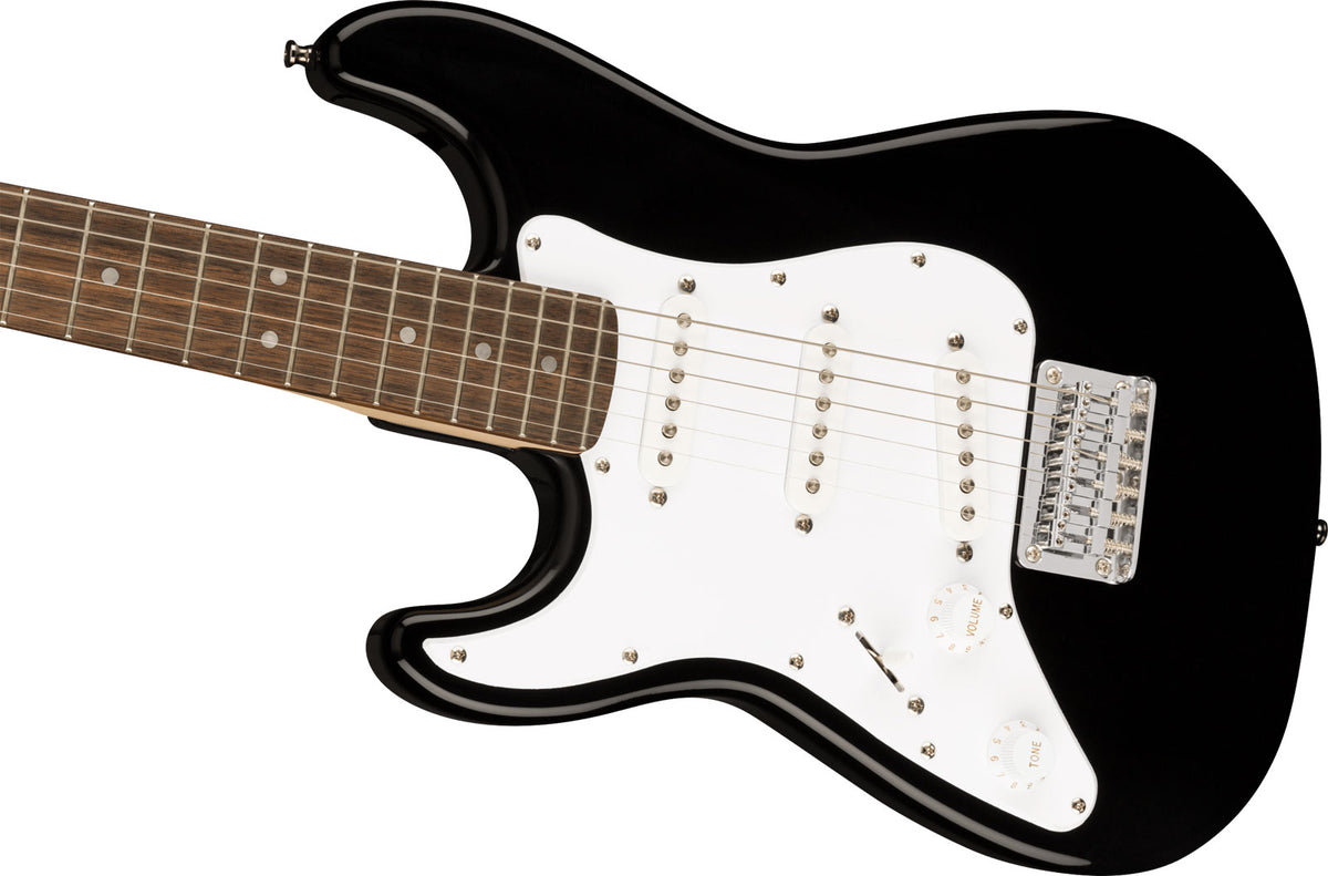 Stratocaster Mini Lh Lrl Preto